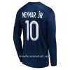 Camiseta de fútbol Manga Larga Paris Saint-Germain Neymar Jr 10 Primera Equipación 2022-23 - Hombre